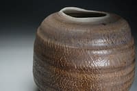 smooth crackled surfaced Vase