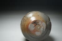 textured  small vase 8, salt glazed