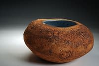 Ikebana Type bowl. With textured surface