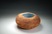 Ikebana Type bowl. With textured surface